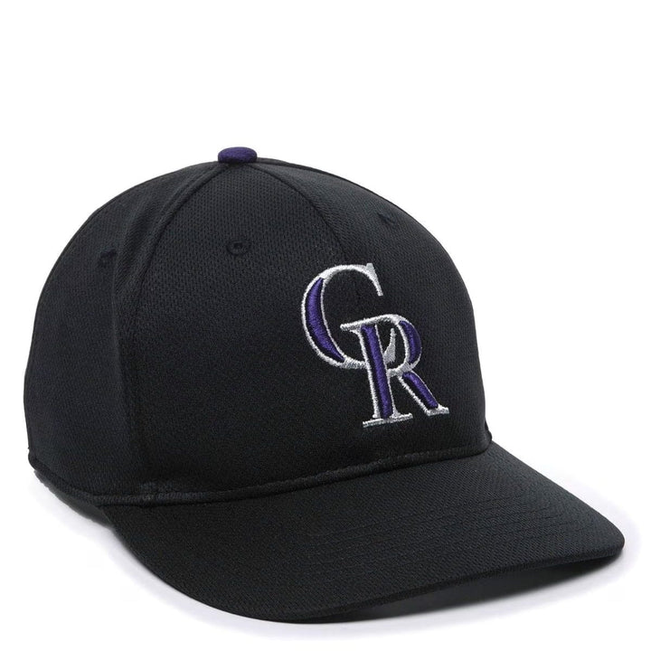 Varo Baseball Belts, Hats, and Socks Rockies / Adult Outdoor Cap MLB Replica Adjustable Baseball Cap - Home