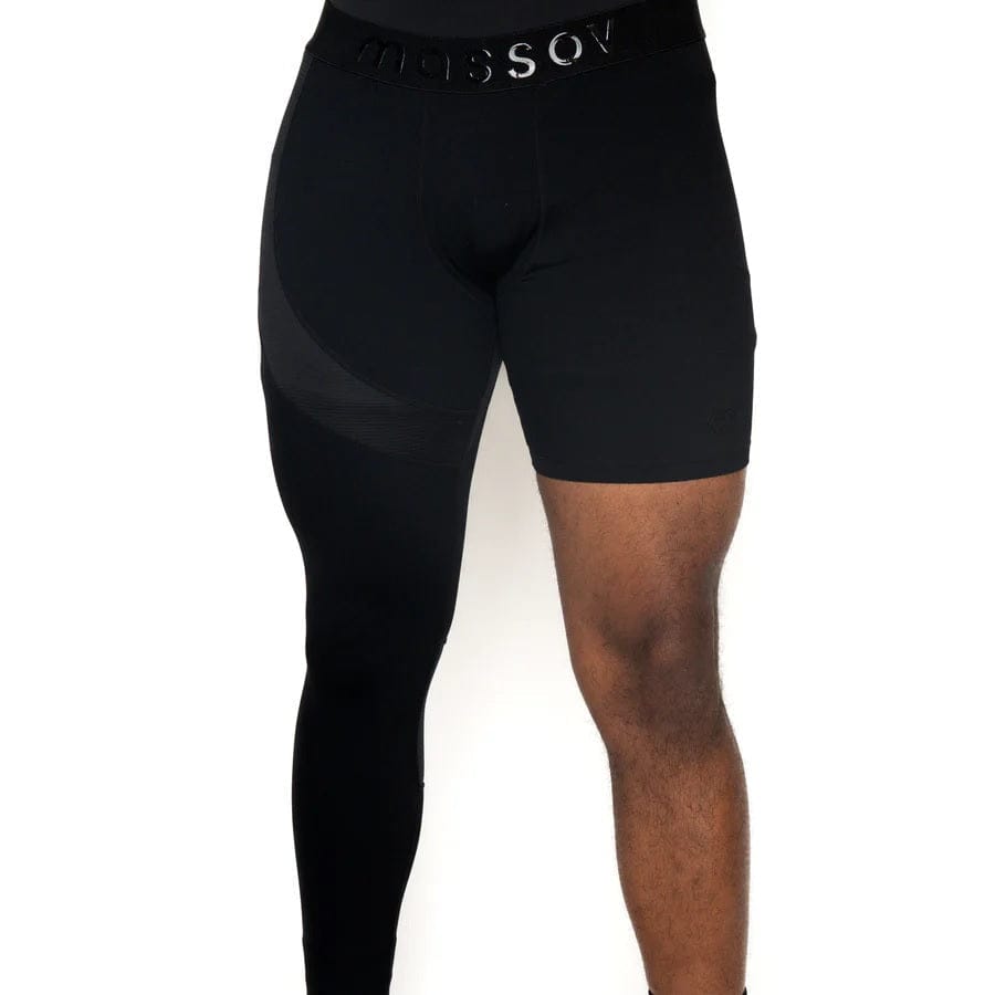 Varo Baseball Black / S Massov Men's ProForm Single Leg Leggings