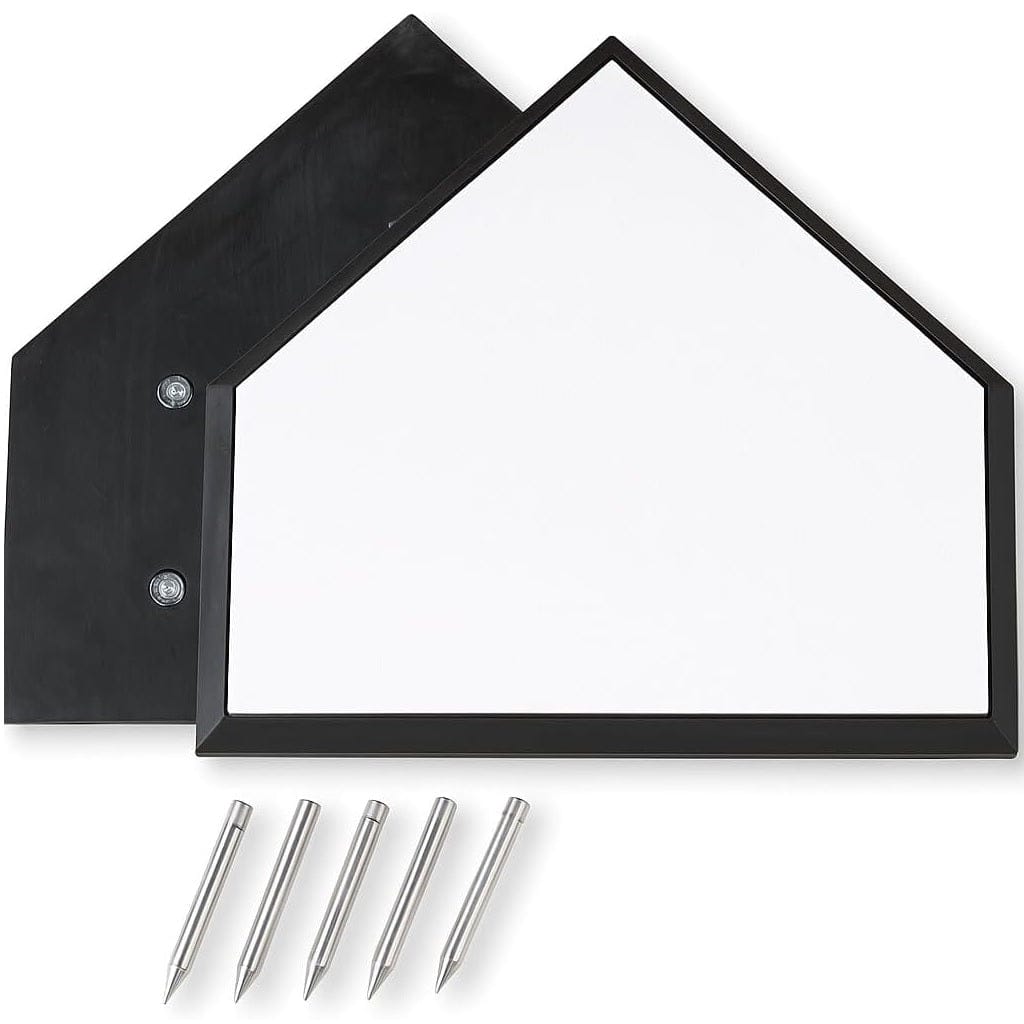 Varo Baseball Home Plates Markwort Home Plate Sav-A-Leg - 5 Spikes