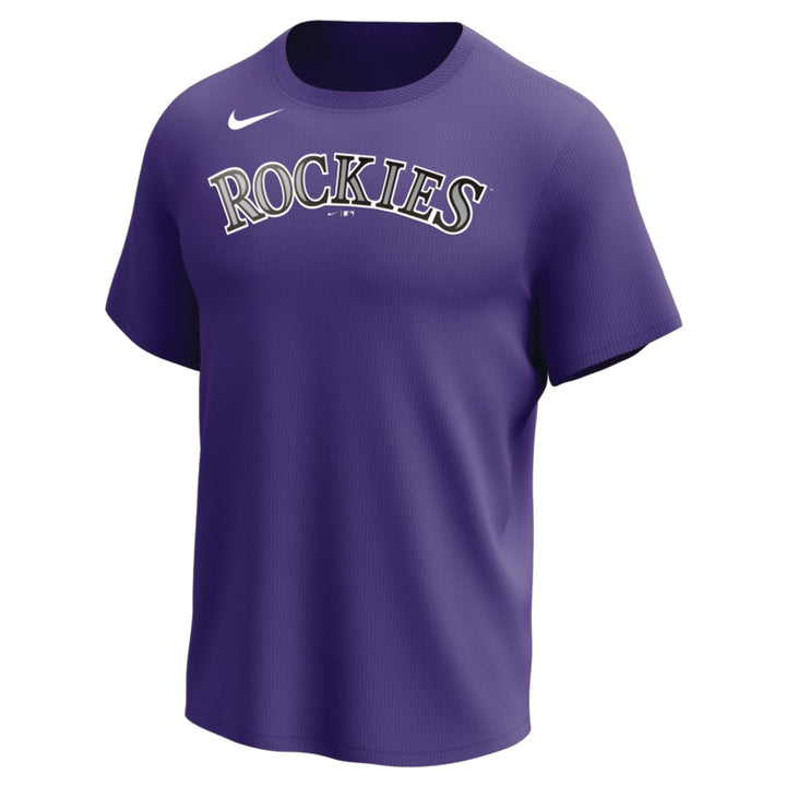 Varo Baseball Jerseys Colorado Rockies / Small Nike MLB Replica Moisture Control Crew Neck Jersey Short Sleeve Tee - Youth
