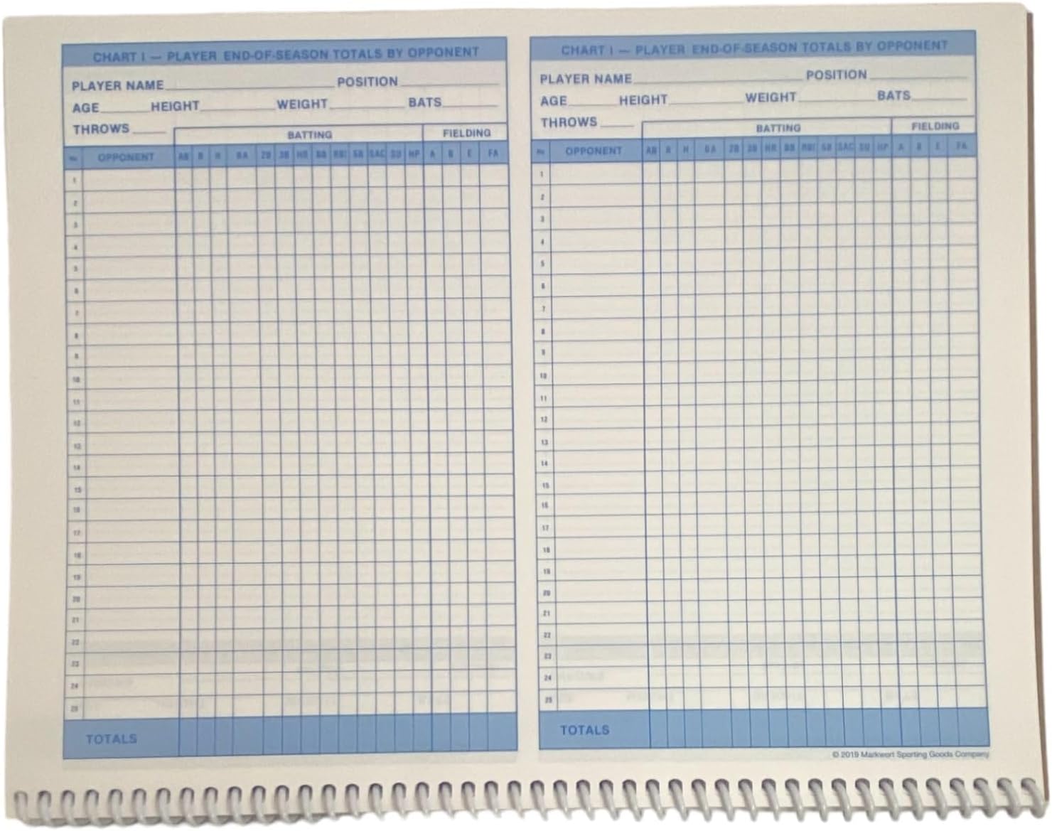 Markwort Baseball & Softball Scorebook - Thumbnail 5