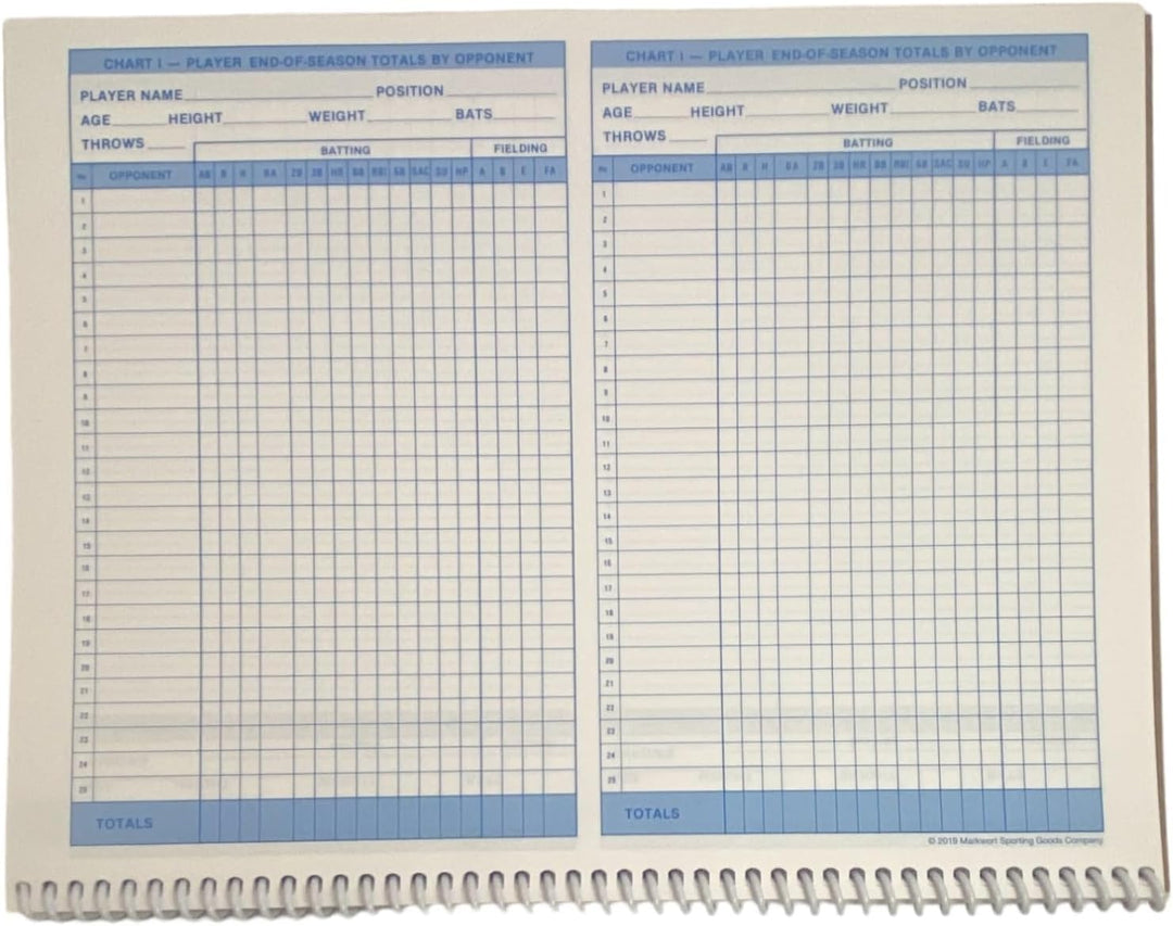 Varo Baseball Markwort Baseball & Softball Scorebook - 23 Games