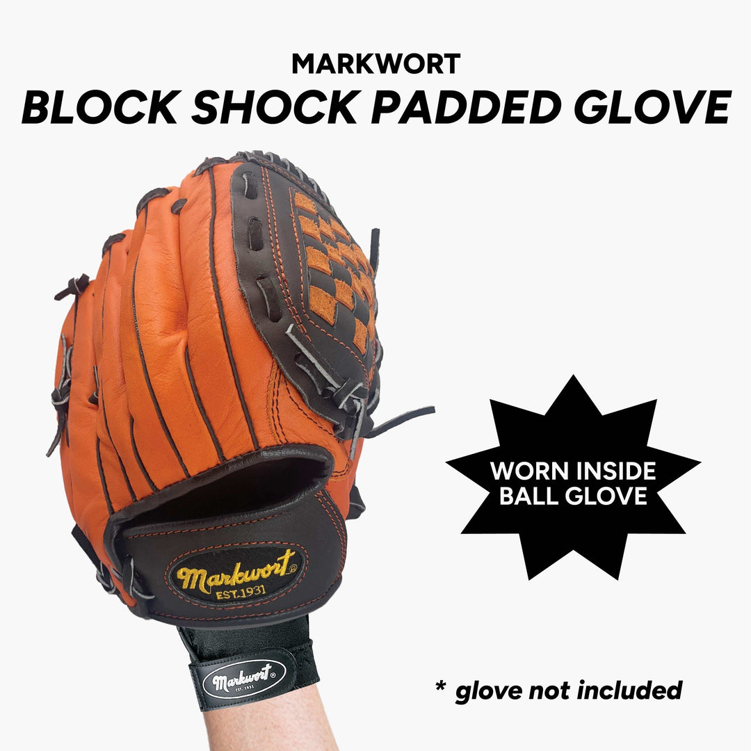 Varo Baseball Markwort Blockshock Padded Shock Absorbing Inner Baseball Glove - Adult
