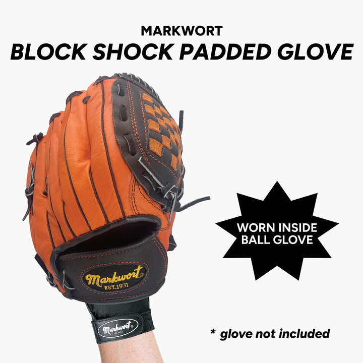 Varo Baseball Markwort Blockshock Padded Shock Absorbing Inner Baseball Glove - Adult