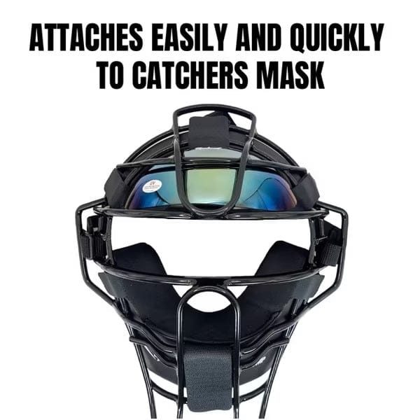 Varo Baseball Markwort PowerSwing Catcher's Sun Shade – Glare-Reducing Visor Worn Inside Catcher’s Mask