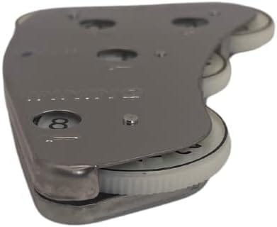 Varo Baseball Markwort Stainless Steel 4-Dial Raised Letter Umpire Indicator, Silver