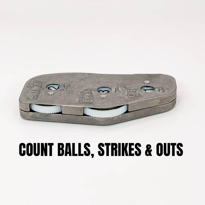 Varo Baseball Markwort Stainless Steel Raised Letters 3-Dial Indicator