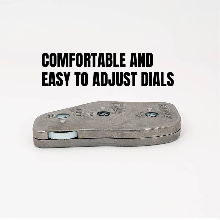 Varo Baseball Markwort Stainless Steel Raised Letters 3-Dial Indicator