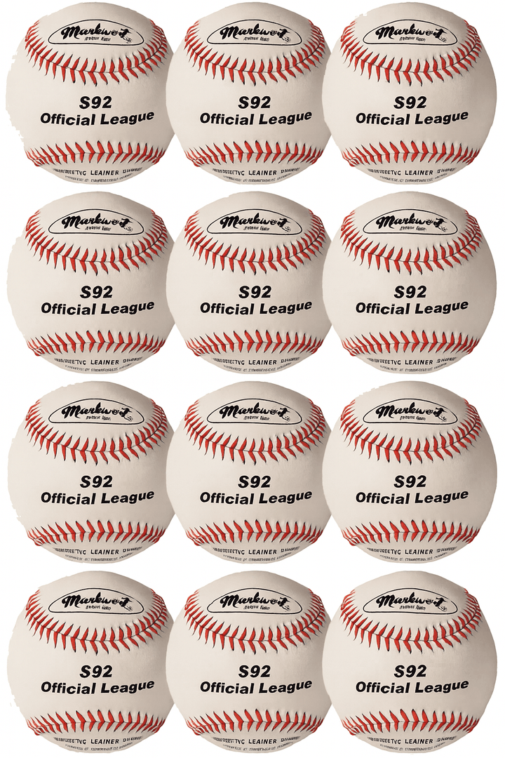 Varo Baseball Markwort White Practice Baseballs – Dozen Pack