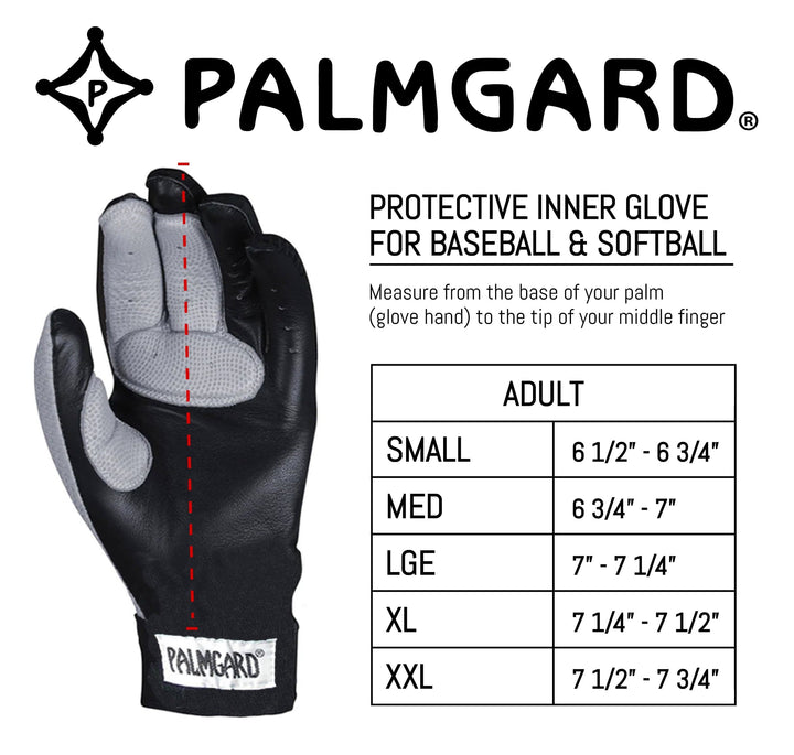 Varo Baseball Palmgard Build-Your-Own Protective Inner Baseball Glove - Youth