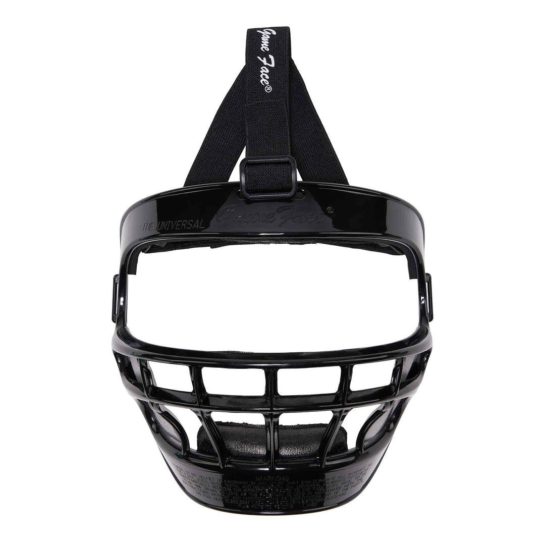 Varo Baseball Protective Large (Adult) / Black / Black Markwort Universal GameFace Softball Face Mask