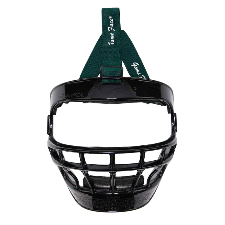 Varo Baseball Protective Large (Adult) / Black / Dark Green Markwort Universal GameFace Softball Face Mask