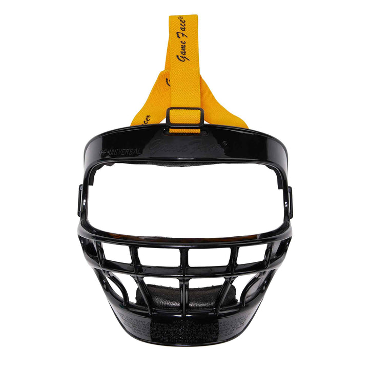 Varo Baseball Protective Large (Adult) / Black / Light Gold Markwort Universal GameFace Softball Face Mask