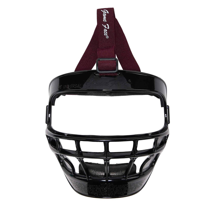 Varo Baseball Protective Large (Adult) / Black / Maroon Markwort Universal GameFace Softball Face Mask