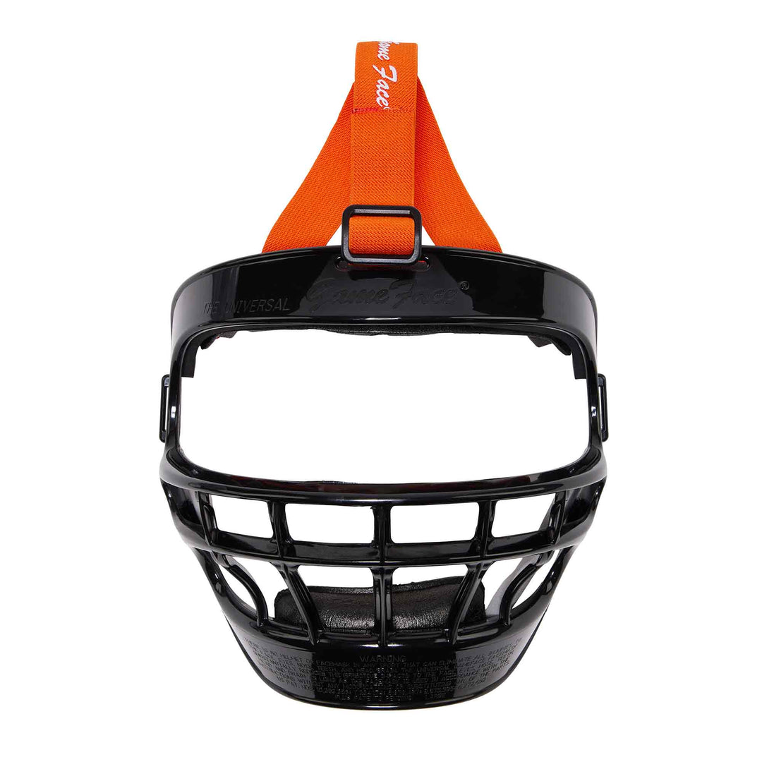 Varo Baseball Protective Large (Adult) / Black / Orange Markwort Universal GameFace Softball Face Mask