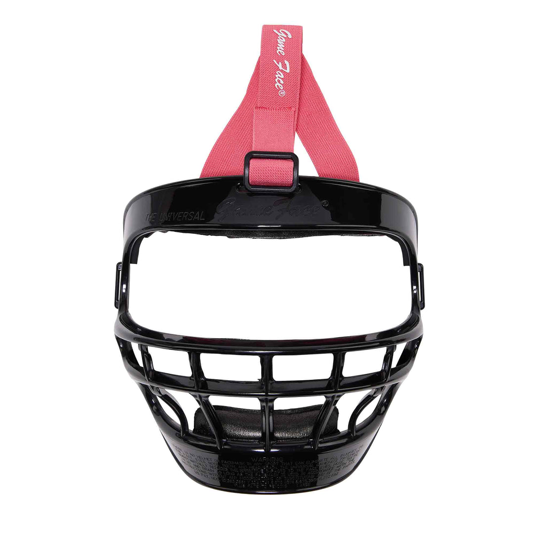 Varo Baseball Protective Large (Adult) / Black / Pink Markwort Universal GameFace Softball Face Mask