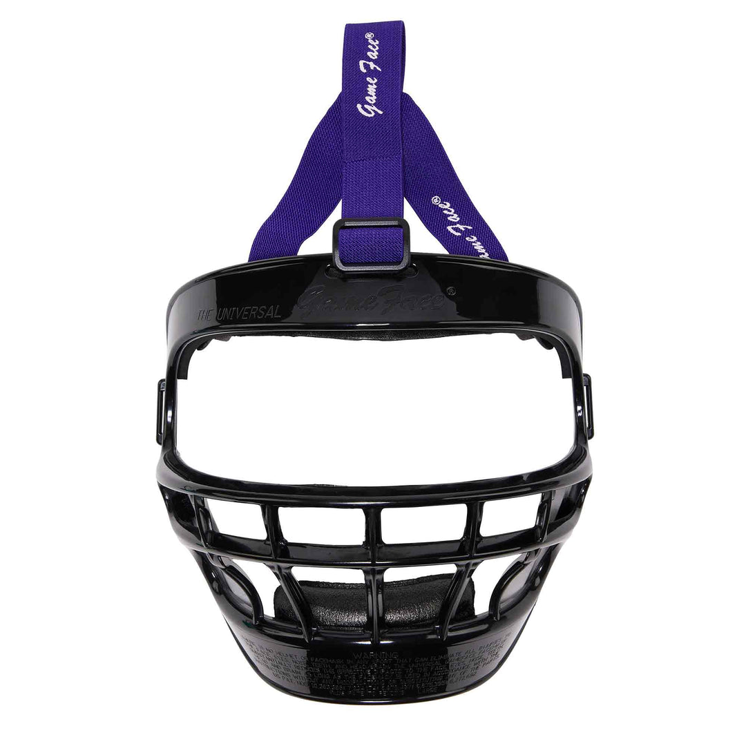 Varo Baseball Protective Large (Adult) / Black / Purple Markwort Universal GameFace Softball Face Mask