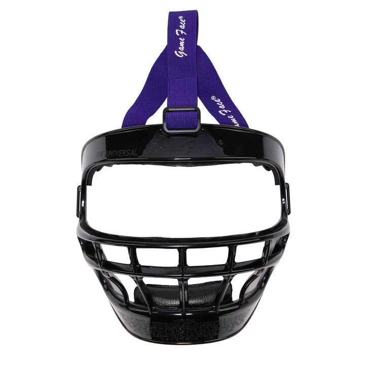 Varo Baseball Protective Large (Adult) / Black / Purple Markwort Universal GameFace Softball Face Mask