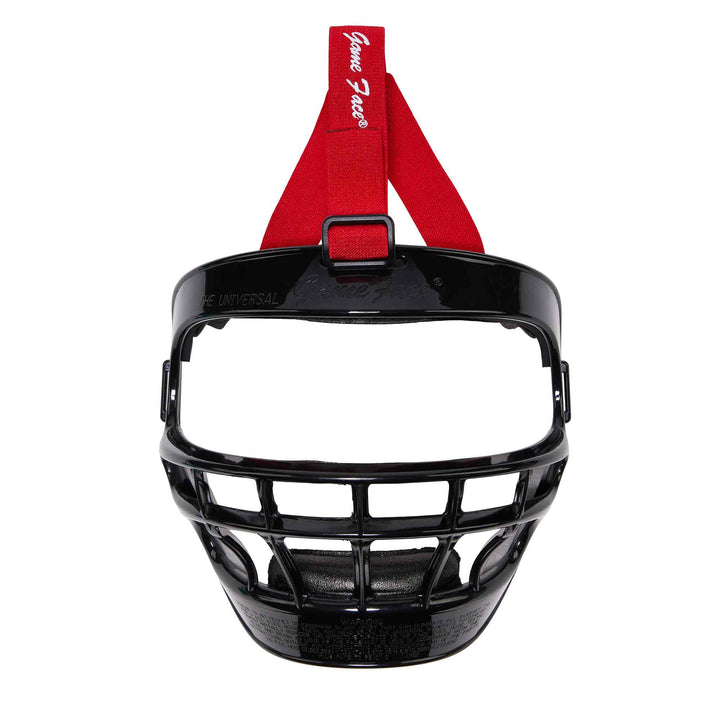 Varo Baseball Protective Large (Adult) / Black / Scarlet Markwort Universal GameFace Softball Face Mask