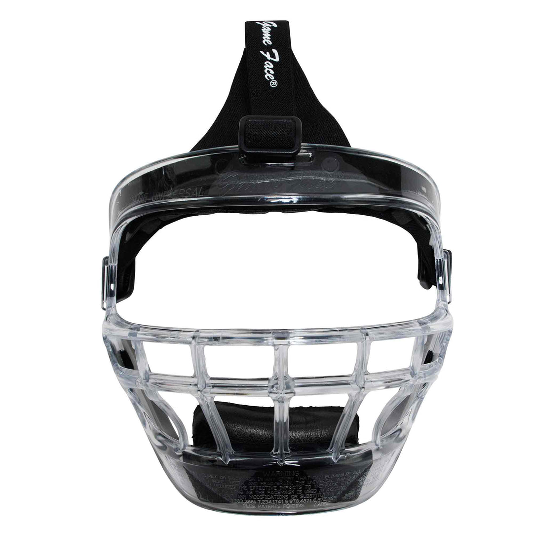 Varo Baseball Protective Large (Adult) / Clear / Black Markwort Universal GameFace Softball Face Mask