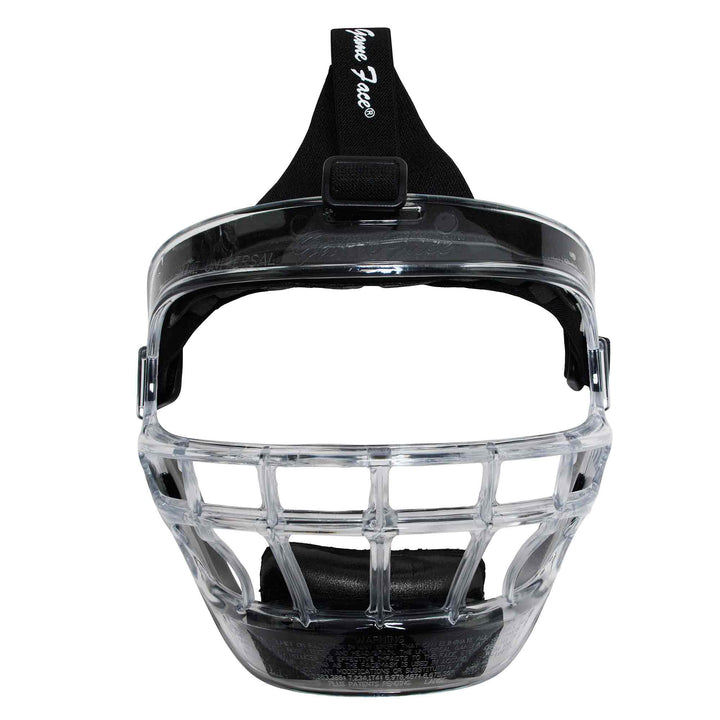Varo Baseball Protective Large (Adult) / Clear / Black Markwort Universal GameFace Softball Face Mask