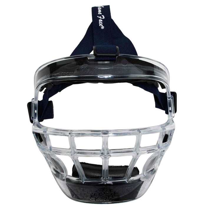 Varo Baseball Protective Large (Adult) / Clear / Navy Markwort Universal GameFace Softball Face Mask
