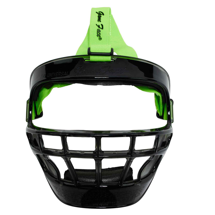 Varo Baseball Protective Large (Adult) / Smoke / Lime Markwort Universal GameFace Softball Face Mask