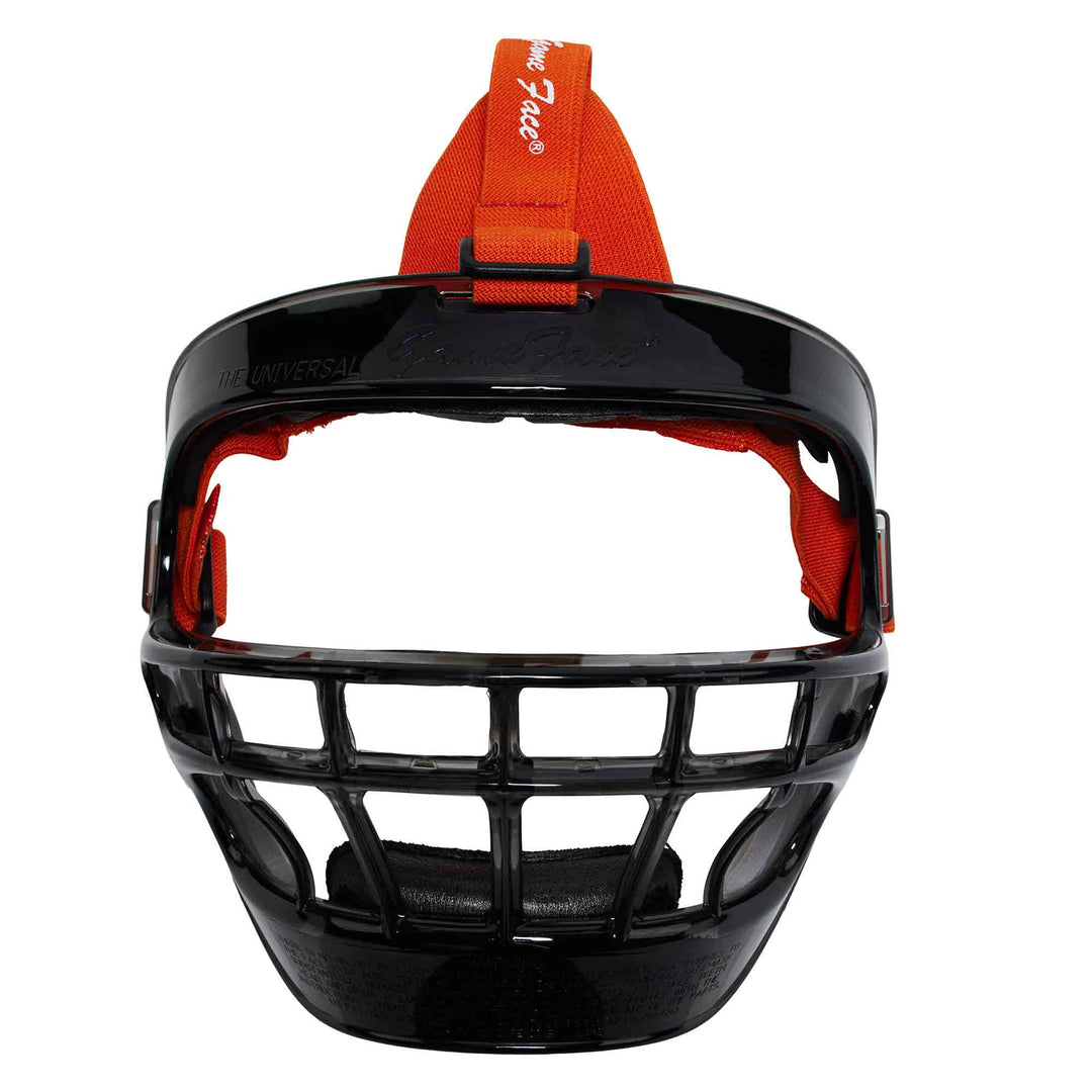 Varo Baseball Protective Large (Adult) / Smoke / Orange Markwort Universal GameFace Softball Face Mask