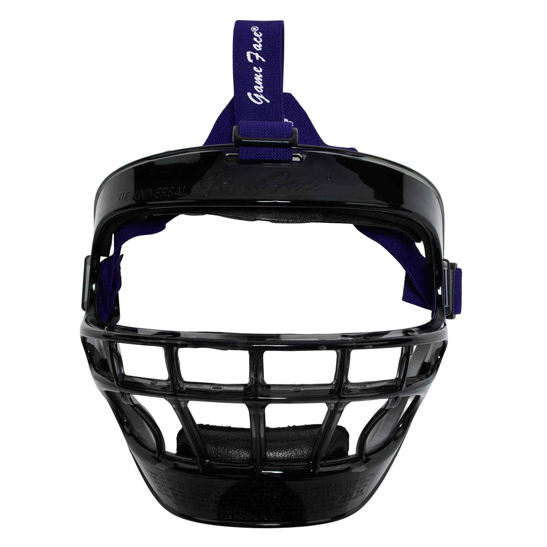 Varo Baseball Protective Large (Adult) / Smoke / Purple Markwort Universal GameFace Softball Face Mask