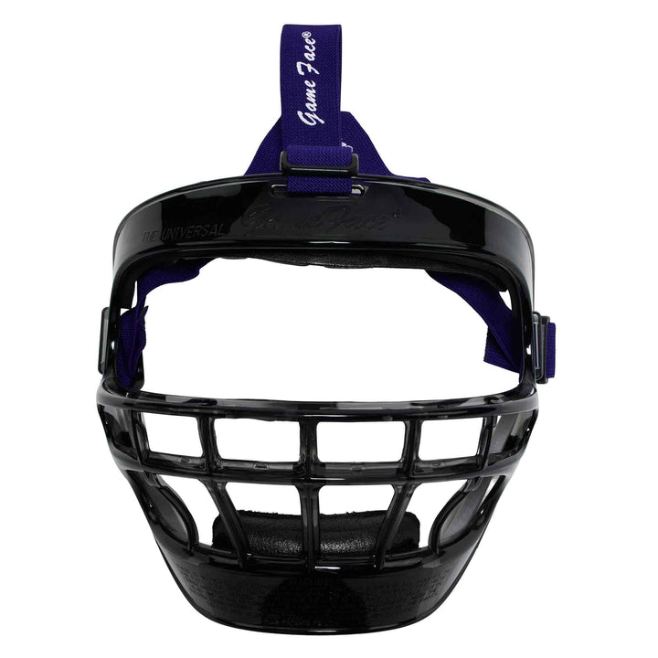Varo Baseball Protective Large (Adult) / Smoke / Purple Markwort Universal GameFace Softball Face Mask