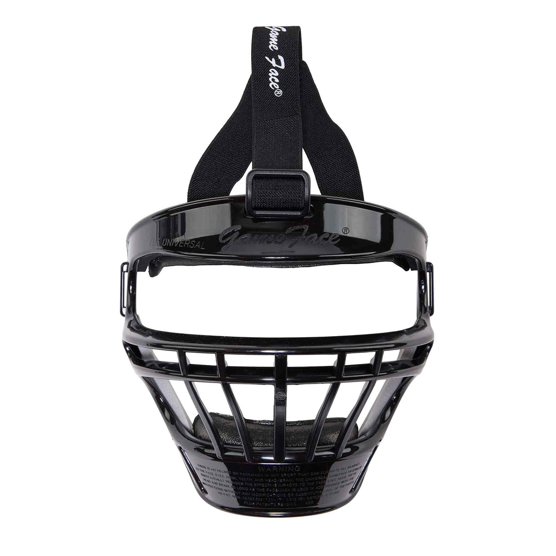 Varo Baseball Protective Medium (Youth) / Black / Black Markwort Universal GameFace Softball Face Mask