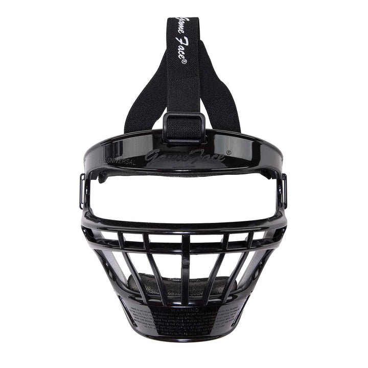 Varo Baseball Protective Medium (Youth) / Black / Black Markwort Universal GameFace Softball Face Mask