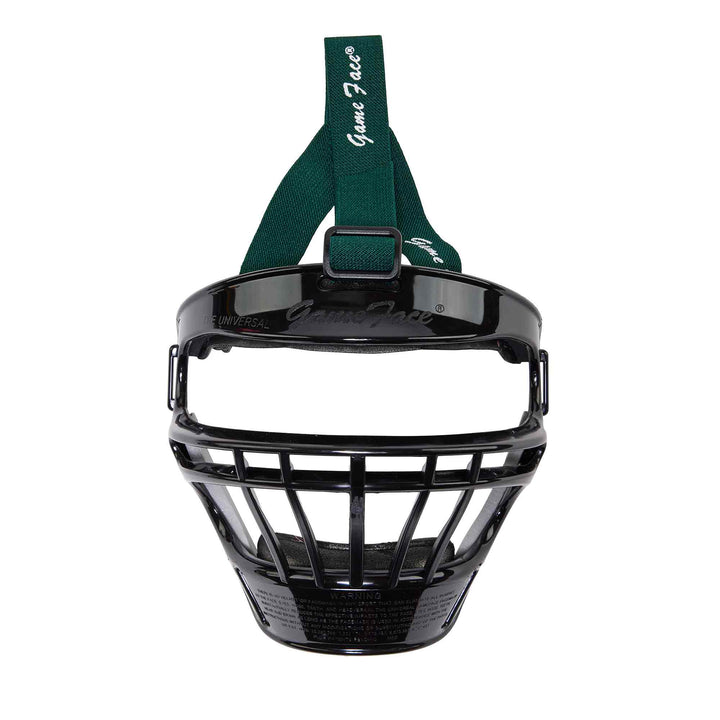Varo Baseball Protective Medium (Youth) / Black / Dark Green Markwort Universal GameFace Softball Face Mask