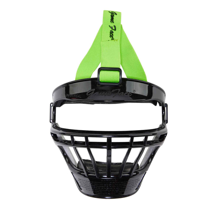 Varo Baseball Protective Medium (Youth) / Black / Lime Markwort Universal GameFace Softball Face Mask