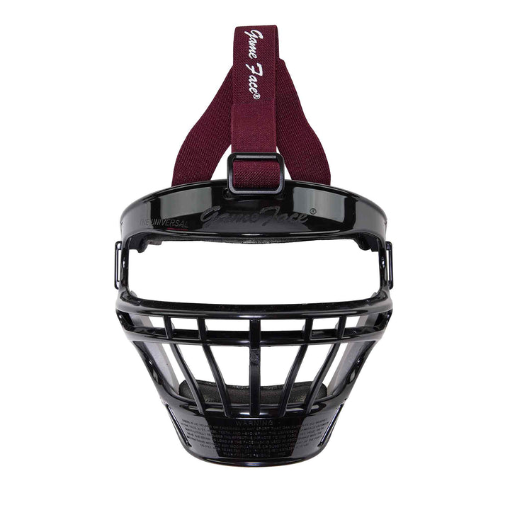Varo Baseball Protective Medium (Youth) / Black / Maroon Markwort Universal GameFace Softball Face Mask