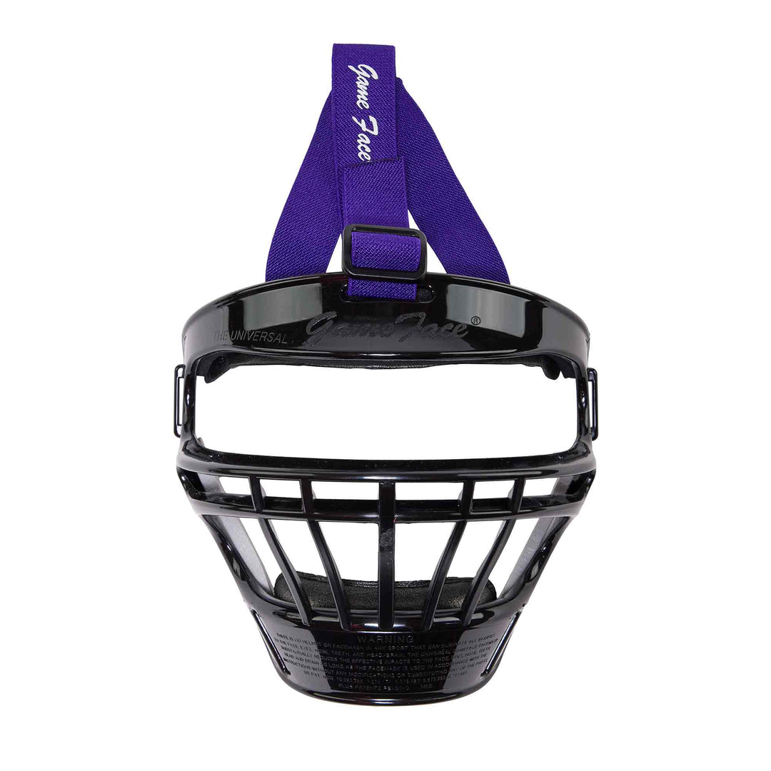 Varo Baseball Protective Medium (Youth) / Black / Purple Markwort Universal GameFace Softball Face Mask