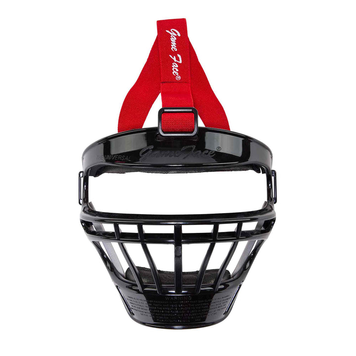 Varo Baseball Protective Medium (Youth) / Black / Scarlet Markwort Universal GameFace Softball Face Mask