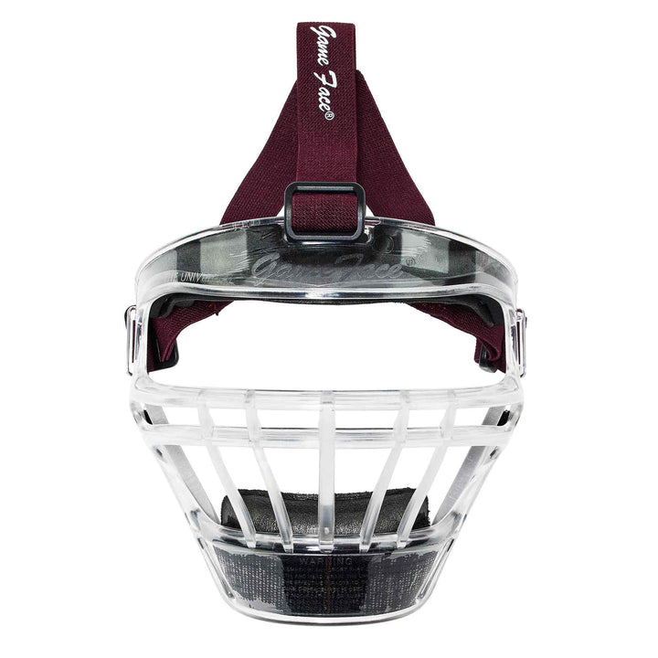 Varo Baseball Protective Medium (Youth) / Clear / Maroon Markwort Universal GameFace Softball Face Mask