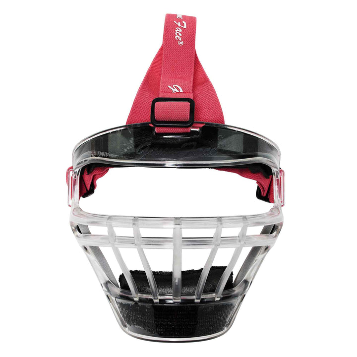 Varo Baseball Protective Medium (Youth) / Clear / Pink Markwort Universal GameFace Softball Face Mask
