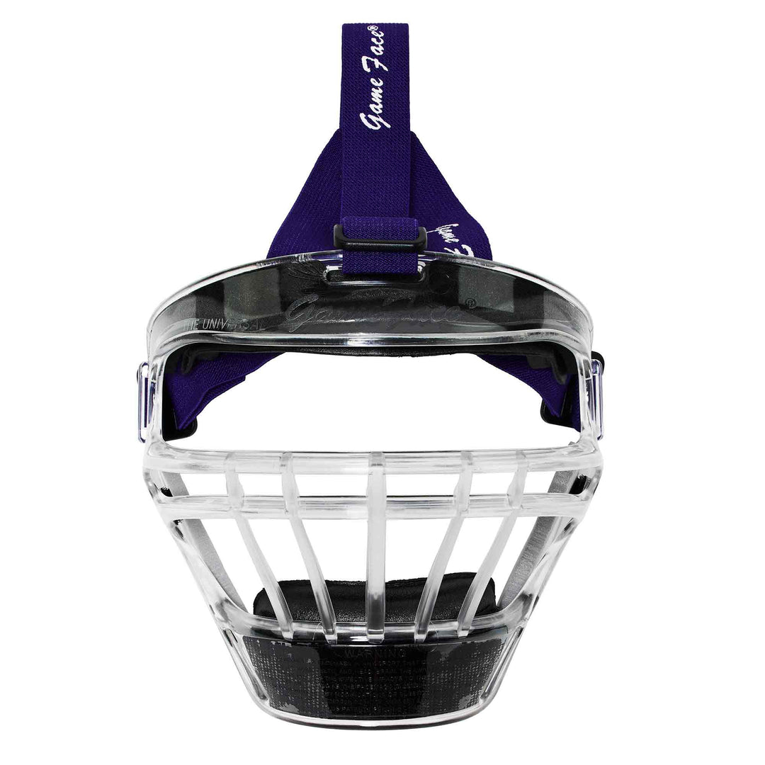 Varo Baseball Protective Medium (Youth) / Clear / Purple Markwort Universal GameFace Softball Face Mask