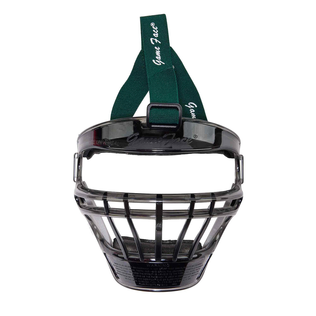 Varo Baseball Protective Medium (Youth) / Smoke / Dark Green Markwort Universal GameFace Softball Face Mask