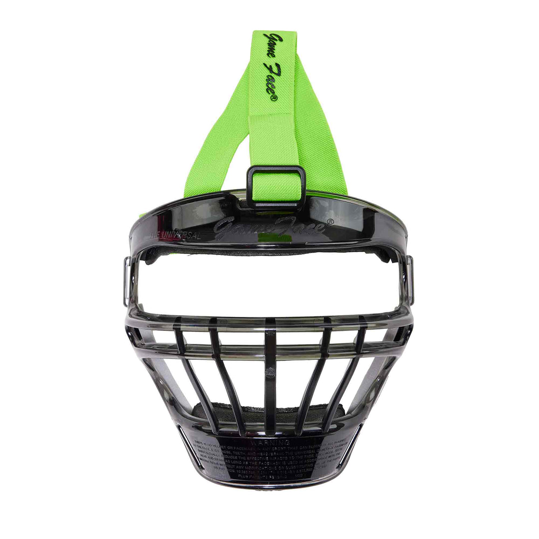 Varo Baseball Protective Medium (Youth) / Smoke / Lime Markwort Universal GameFace Softball Face Mask