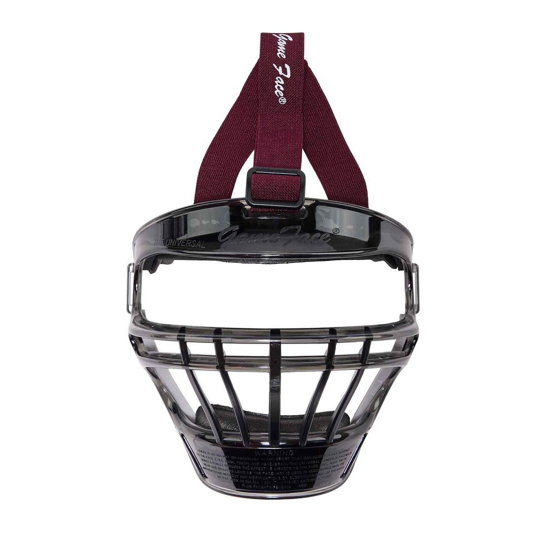 Varo Baseball Protective Medium (Youth) / Smoke / Maroon Markwort Universal GameFace Softball Face Mask