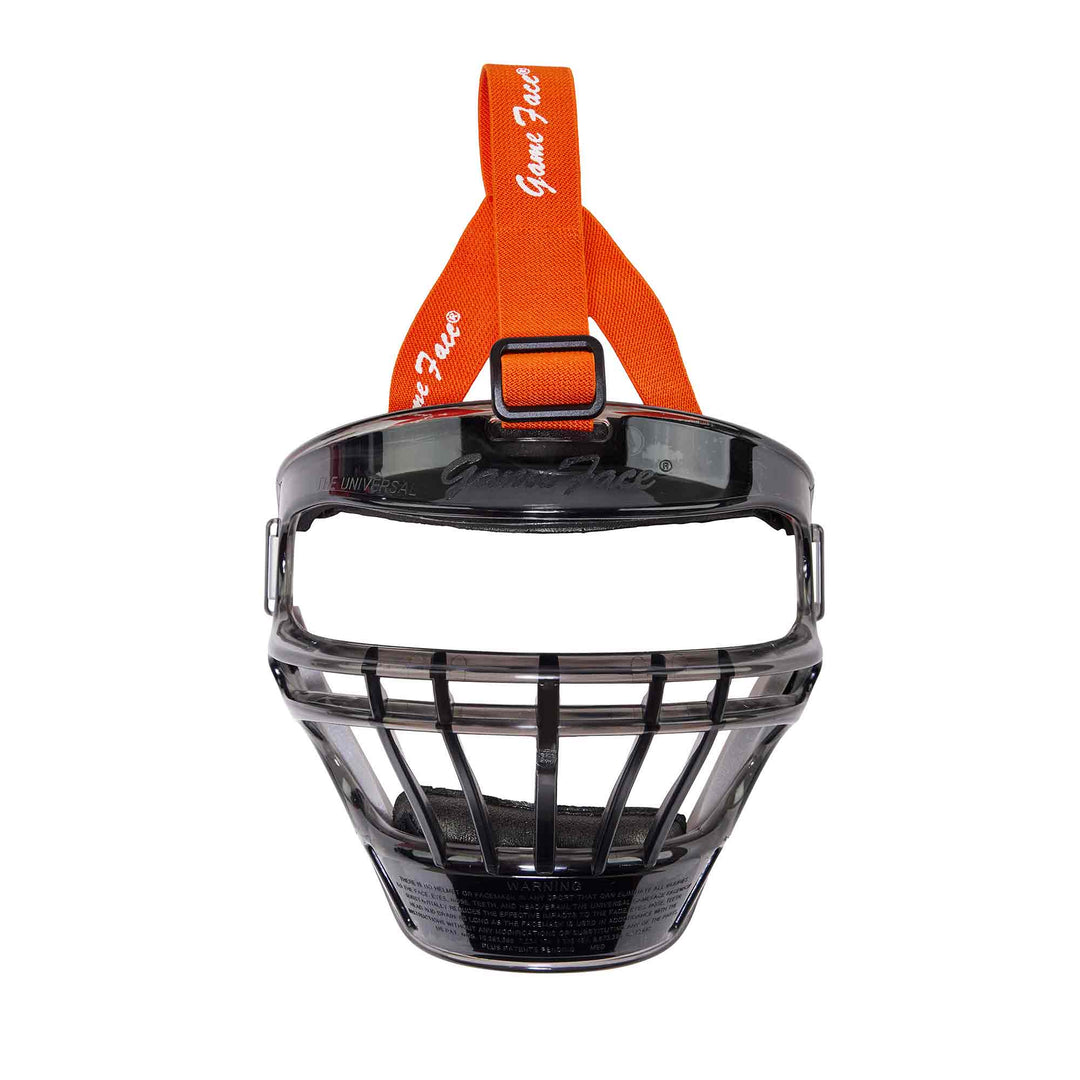 Varo Baseball Protective Medium (Youth) / Smoke / Orange Markwort Universal GameFace Softball Face Mask