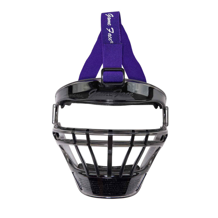 Varo Baseball Protective Medium (Youth) / Smoke / Purple Markwort Universal GameFace Softball Face Mask