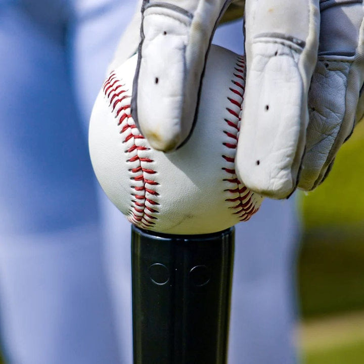 Varo Baseball Rotor System USA Pro Series Adjustable Baseball / Softball Batting Tee -  Black Base