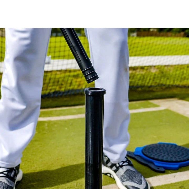 Varo Baseball Rotor System USA Pro Series Adjustable Baseball / Softball Batting Tee -  Red Base