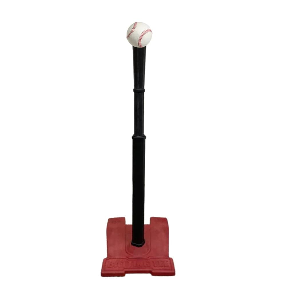 Varo Baseball Rotor System USA Pro Series Adjustable Baseball / Softball Batting Tee -  Red Base