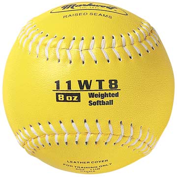 Varo Baseball Weighted 8 oz. Markwort Color Coded Weighted 11-Inch Softball