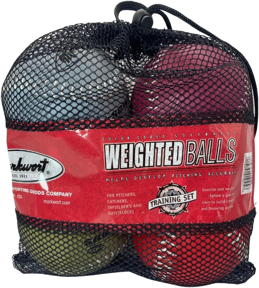 Varo Baseball Weighted Markwort 12-Inch Weighted Training Softball Set